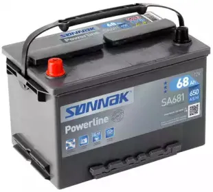 Стартерная аккумуляторная батарея SONNAK купить